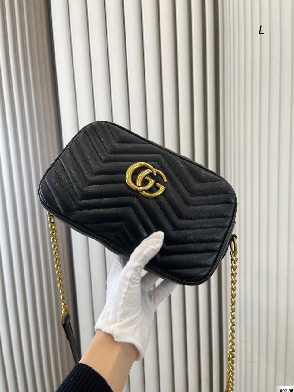 GG Sac bandoulière Marmont Très bon état
Noir
