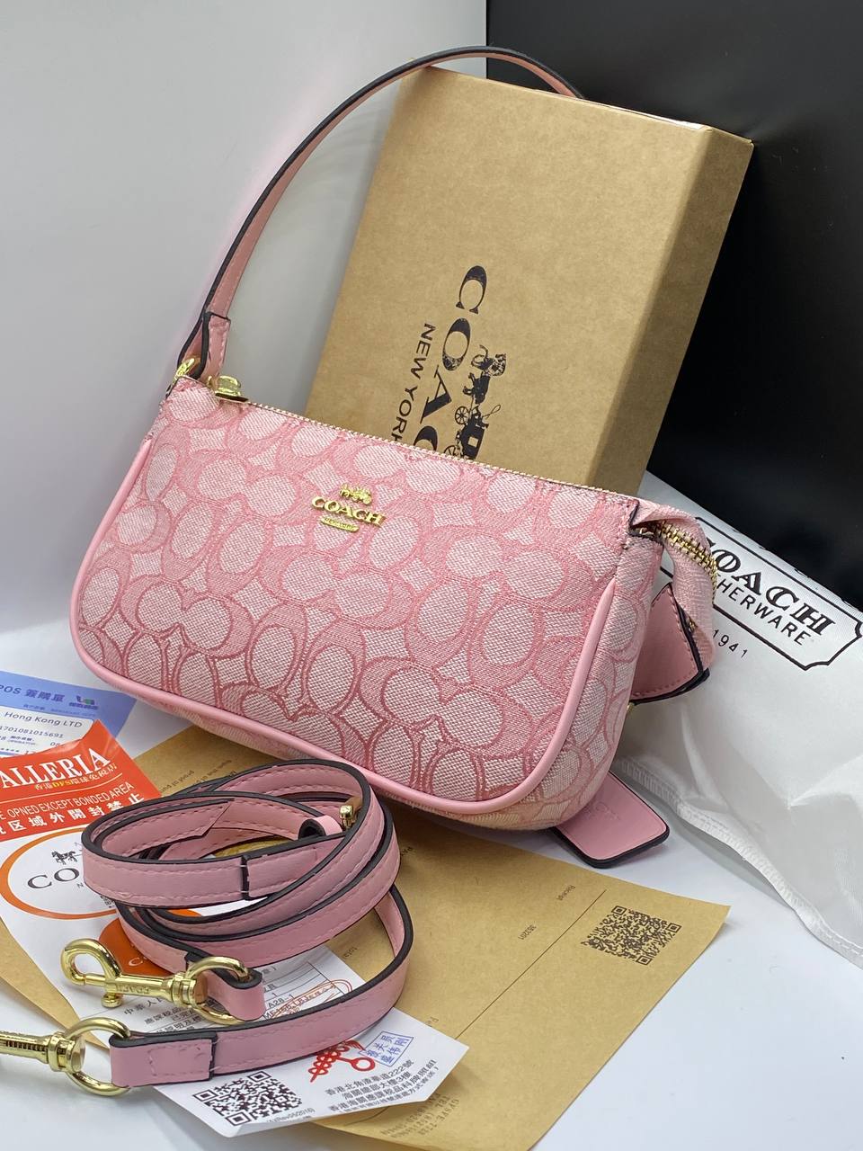 Co@ch Rabbit Sling Bag Large Capacity Waterproof Handba