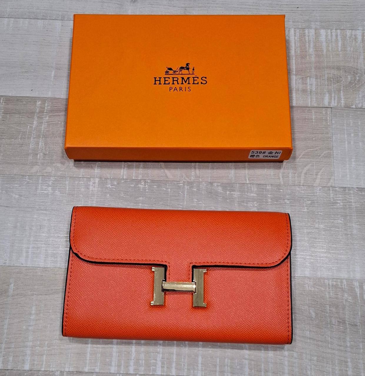 HRMS Portefeuille Wallet Orange
