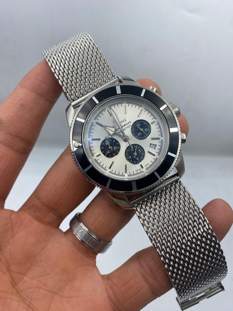 Montre Breïtling Superocean Heritage B01 Chronograph automatique