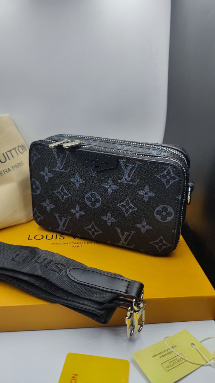 LV Portefeuille portable LV Alpha neuf Gris
