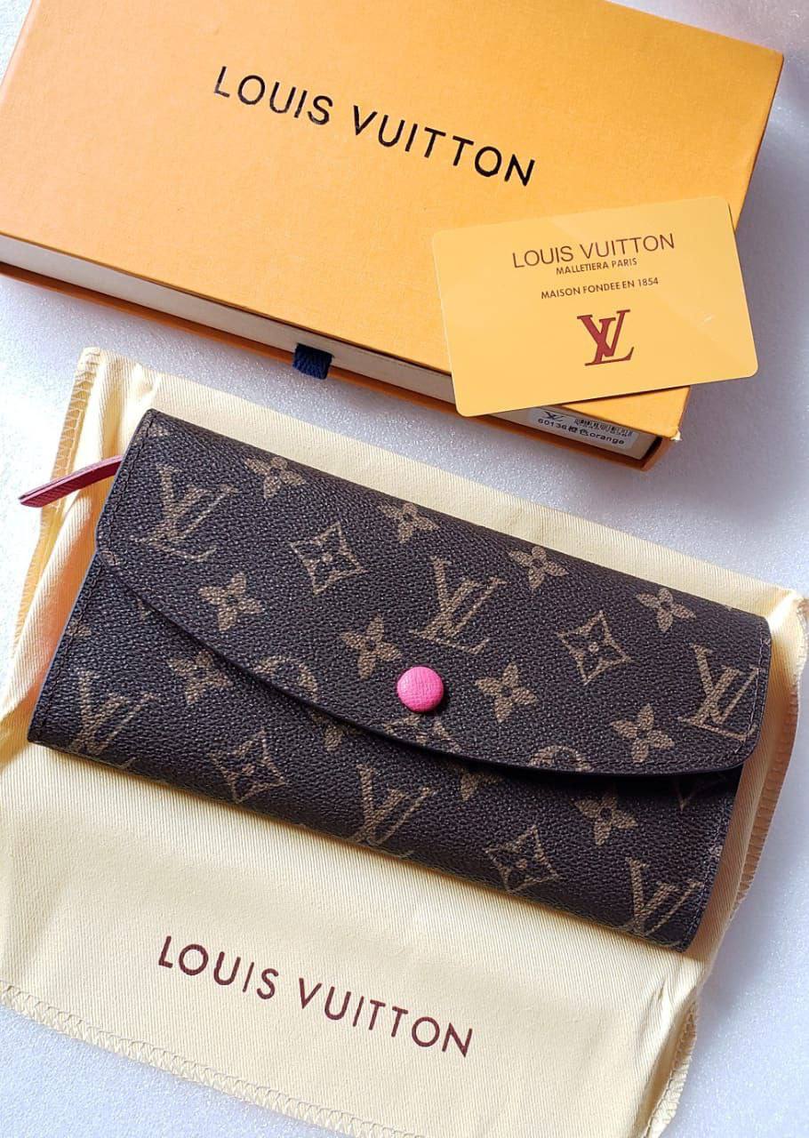 LV Monogramme Emilie Portefeuille M60697 Marron
