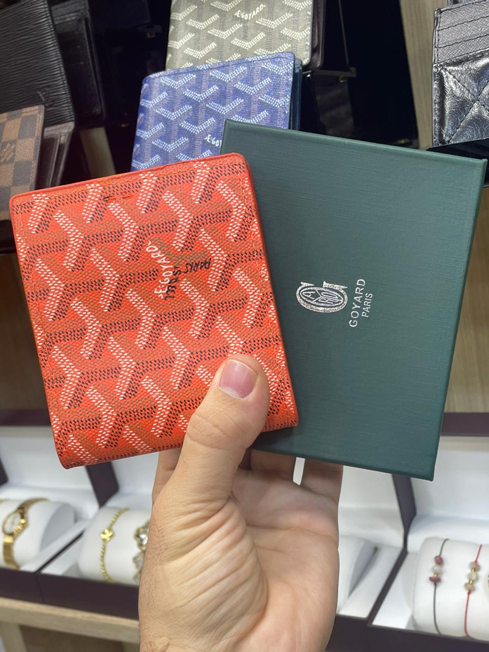 Portefeuille Gôyard Victoire Orange