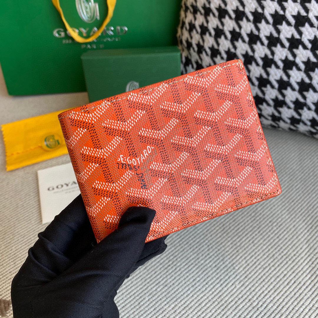 Portefeuille Gôyard Victoire Orange