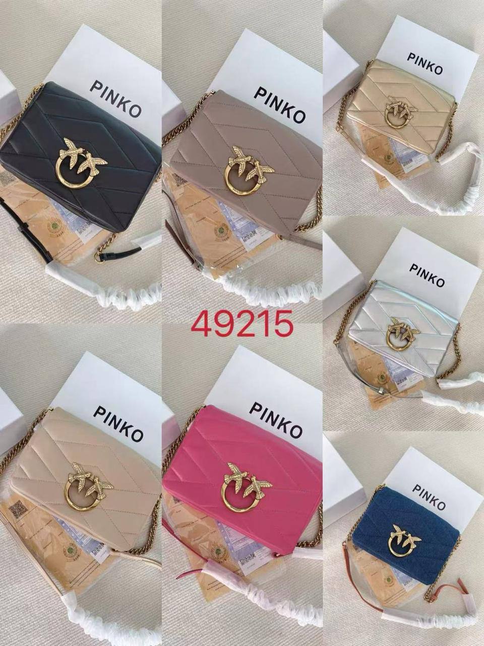 PÏNKÔ Love Click Bolsa de hombro Piel