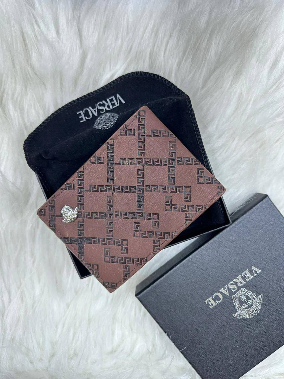 Vers@ce Pattern Wallet For Him