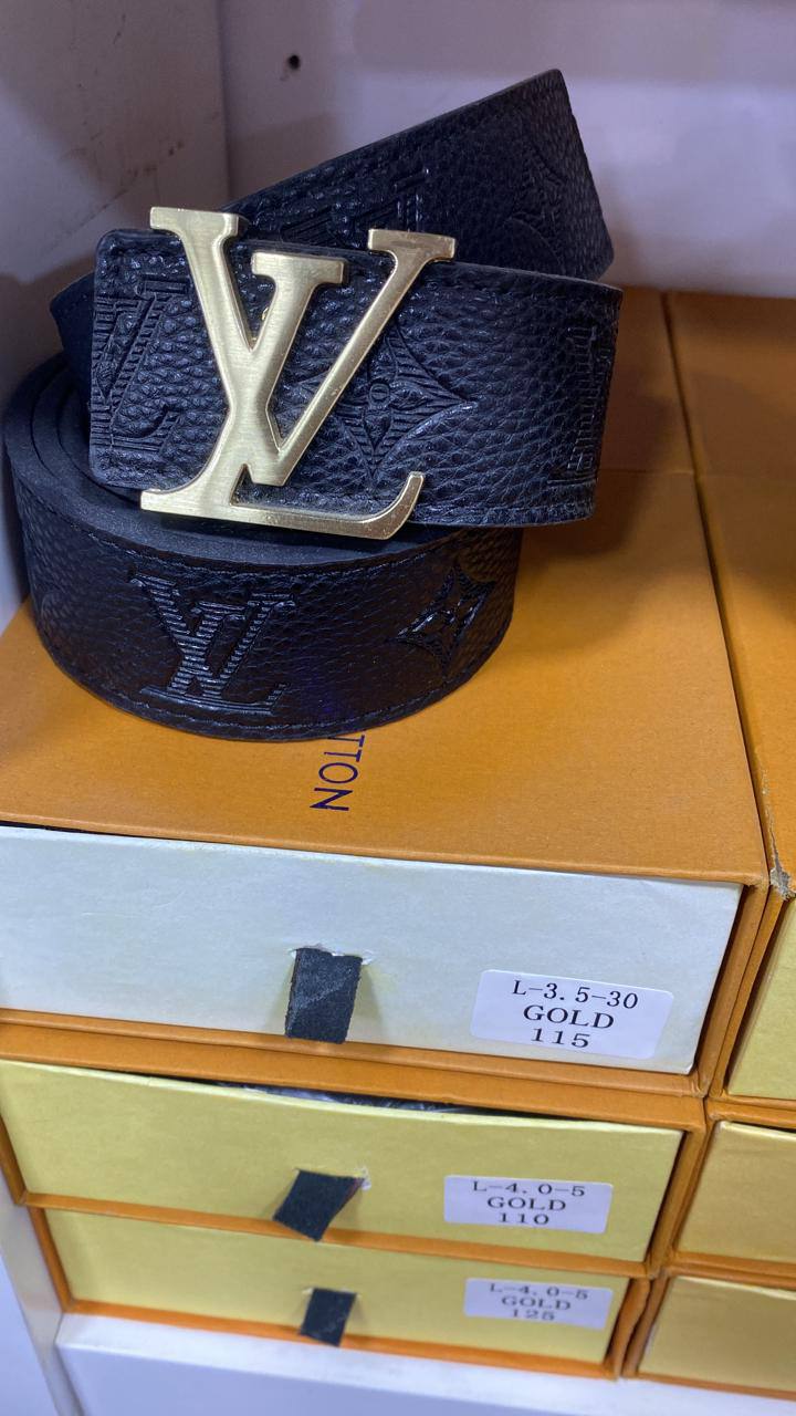 LV Ceinture LV Iconic 30 mm Réversible Noir