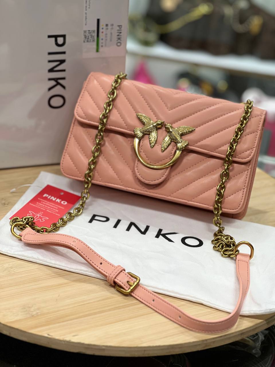 Pïnkô
Love One Mini Sac porté épaule finement