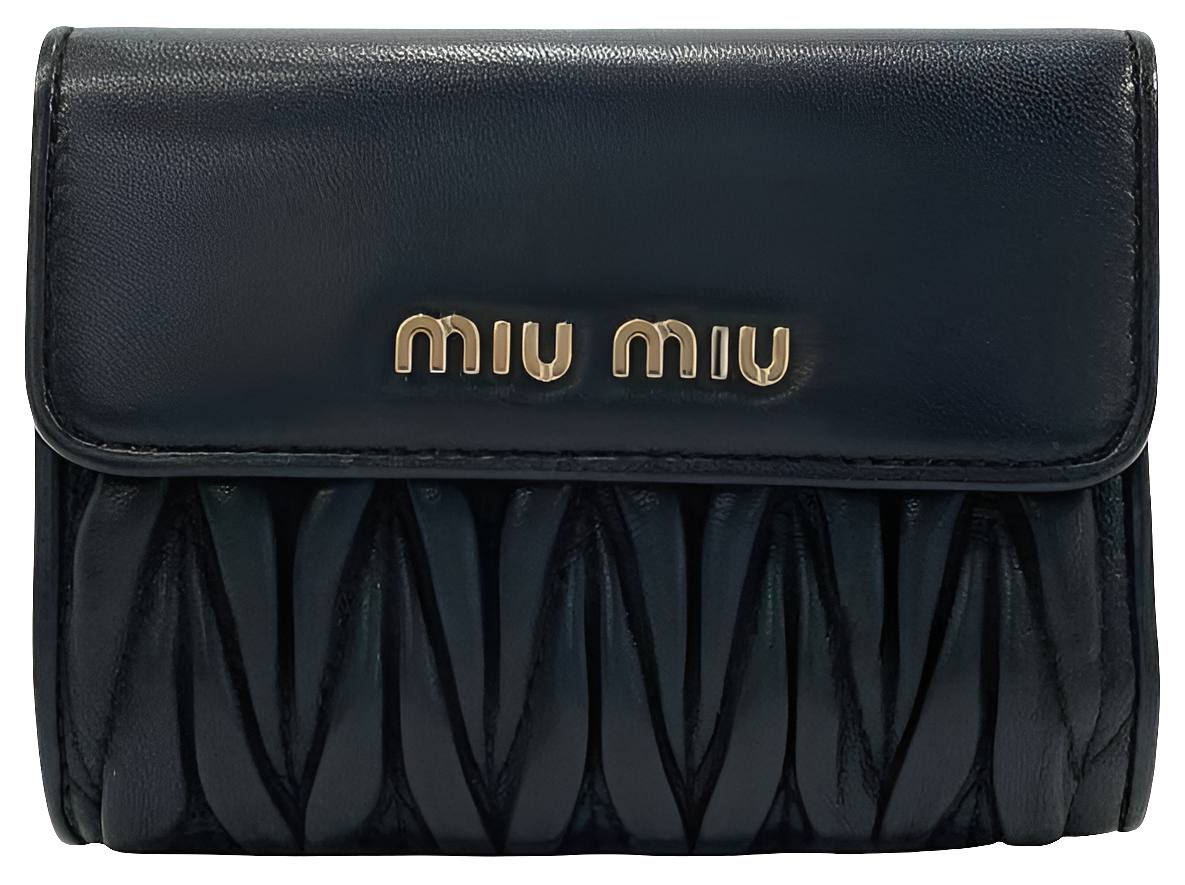 MIÛ MIÜ Matelassé Noir