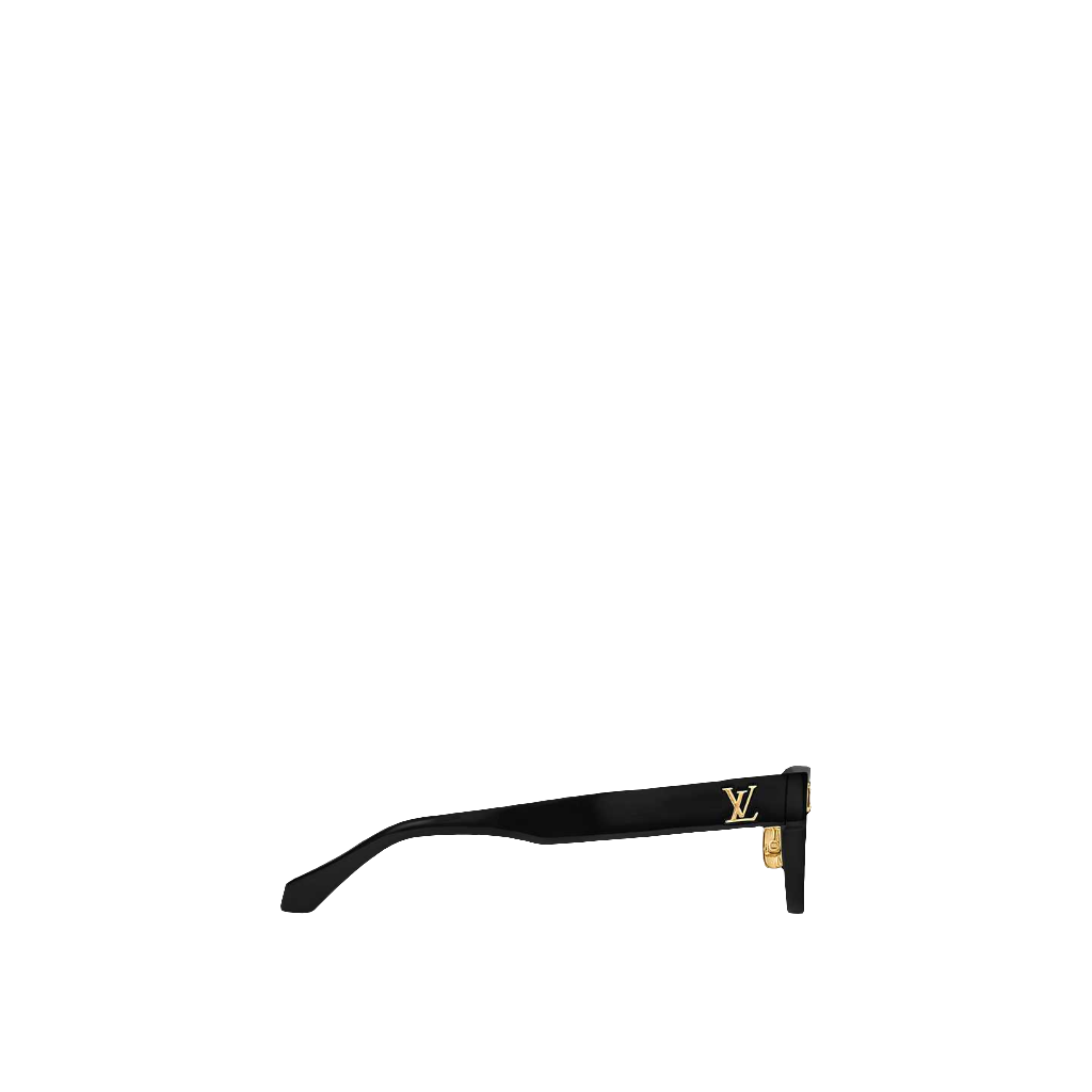 LV Lunettes de soleil carrées rondes LV Confidence pour femmes