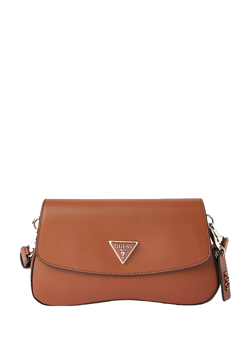 Gûess Cordelia Flap Shoulder Bag - Brown