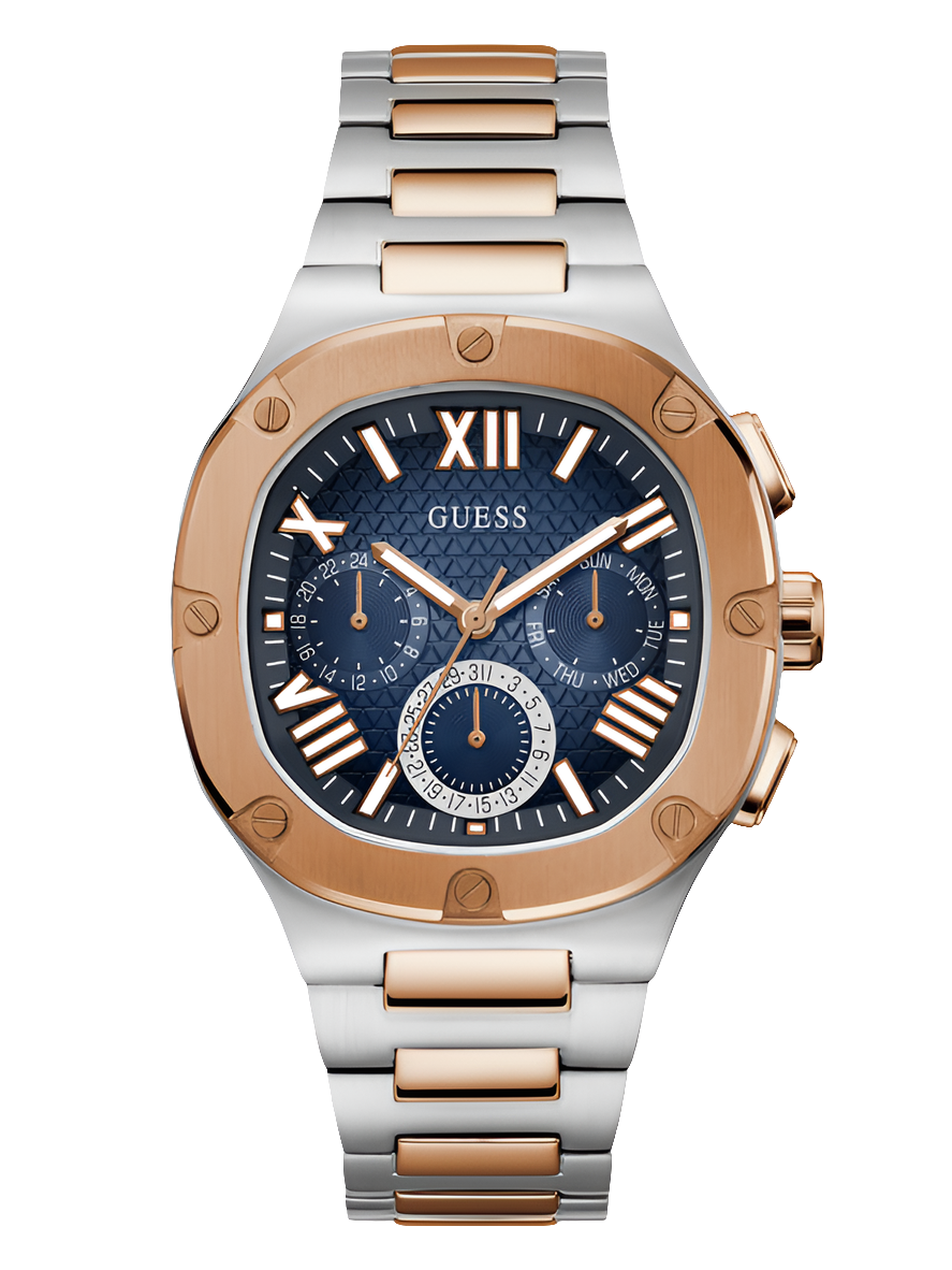 GÛESS Mens Gunmetal Multi-function Watch