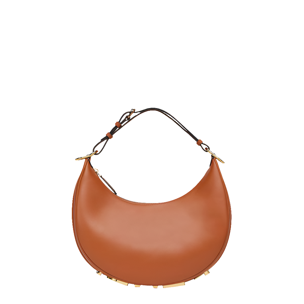 Fêndï graphy Small Sac marron
