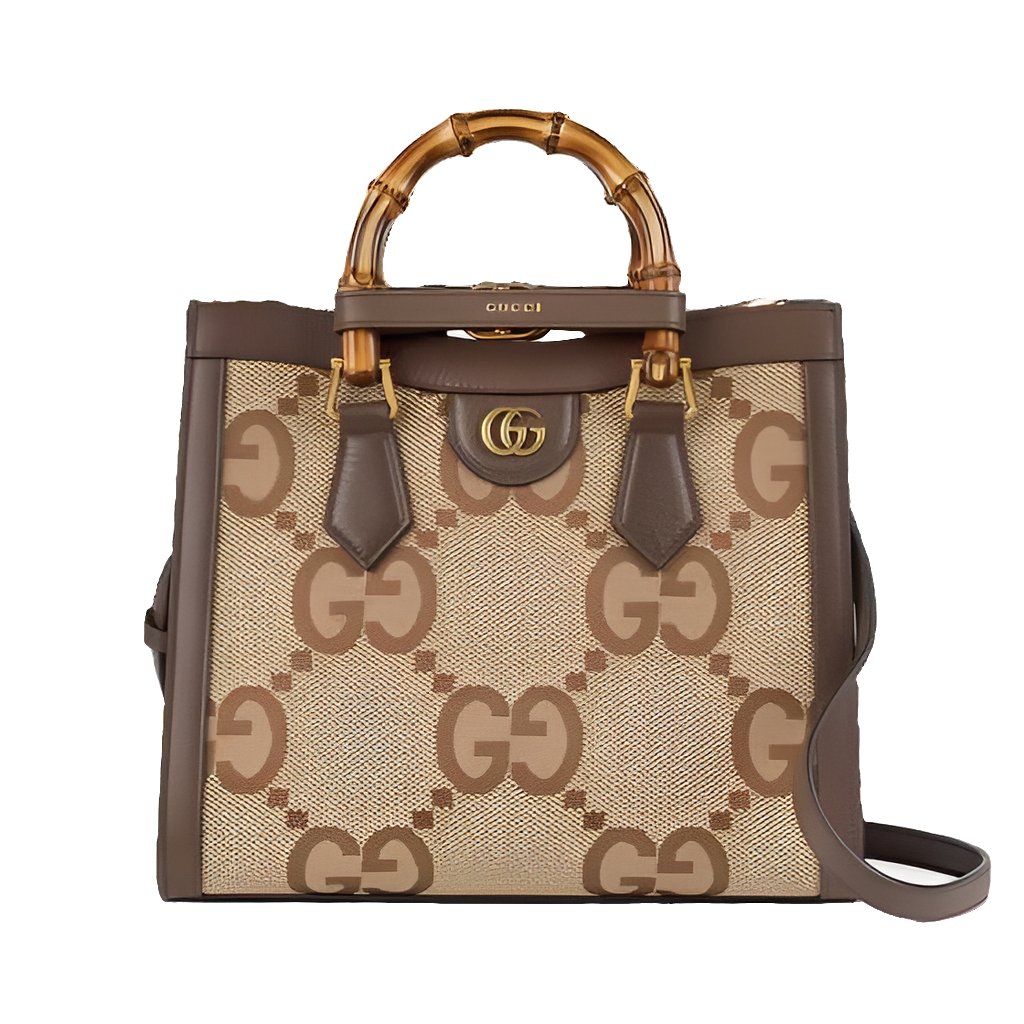 GG Sac à main GG Diana Jumbo GG Marron Beige