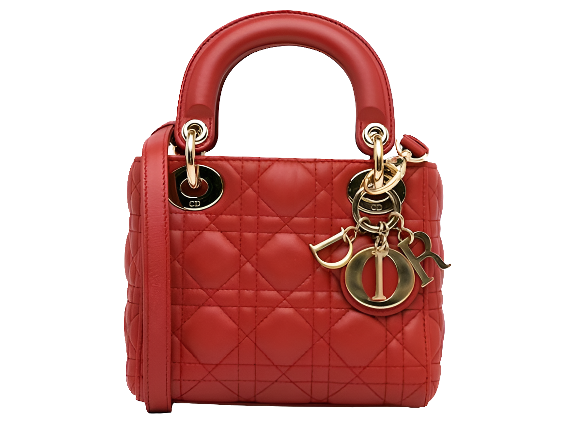Sacs à main Ladÿ Diôr DIÔR Rouge