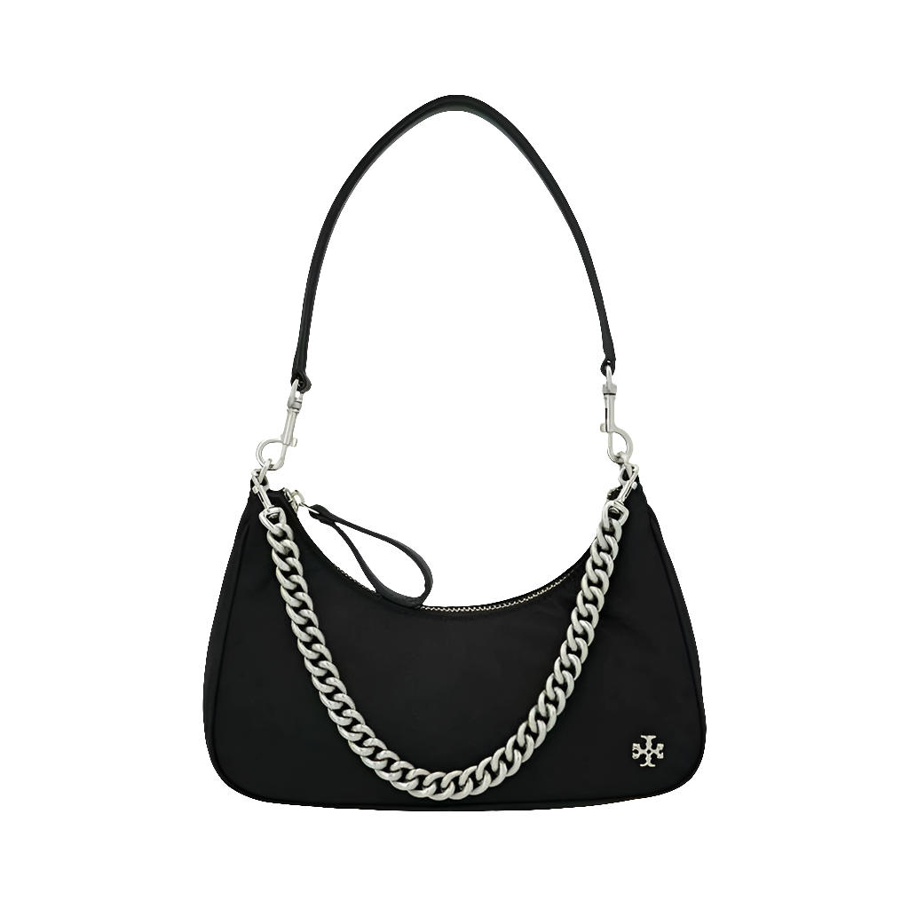 Torÿ Burch Mercer Shoulder Bag Black Shw