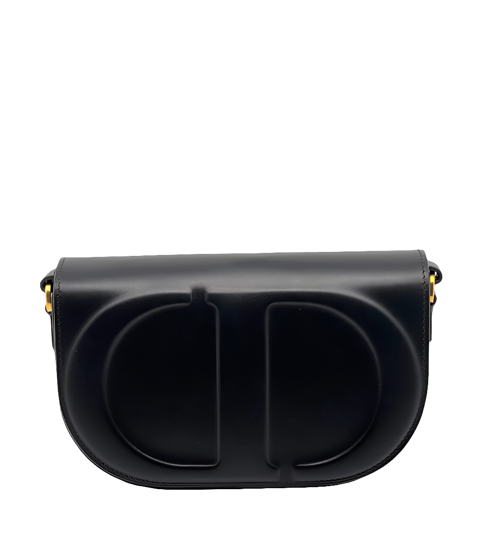 Sac CD Signature noir avec bandoulière pour femme