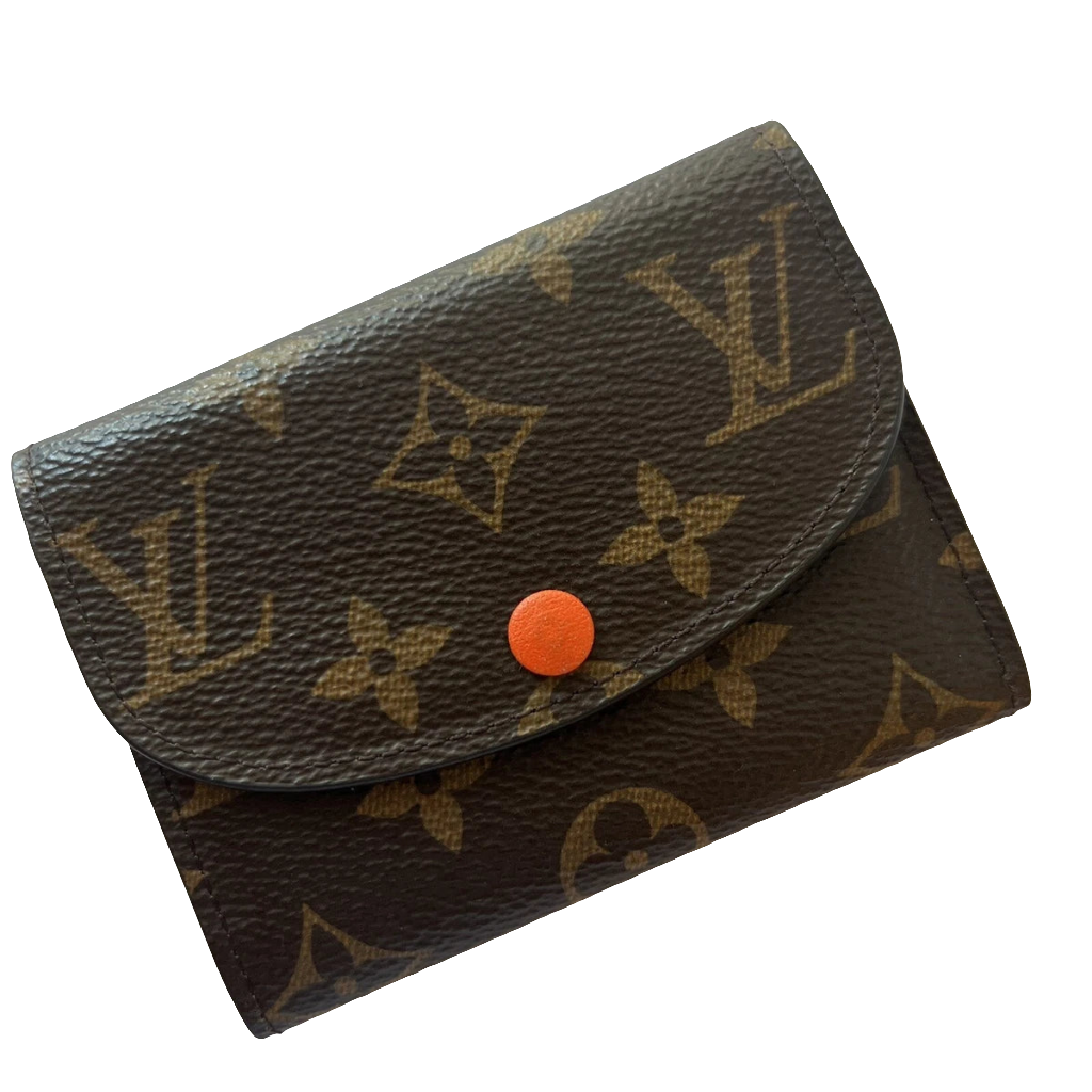 LV Portefeuille Roselle - Marron et orange