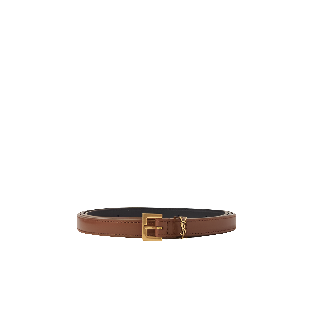 YSL ceinture Cassandre, Marron