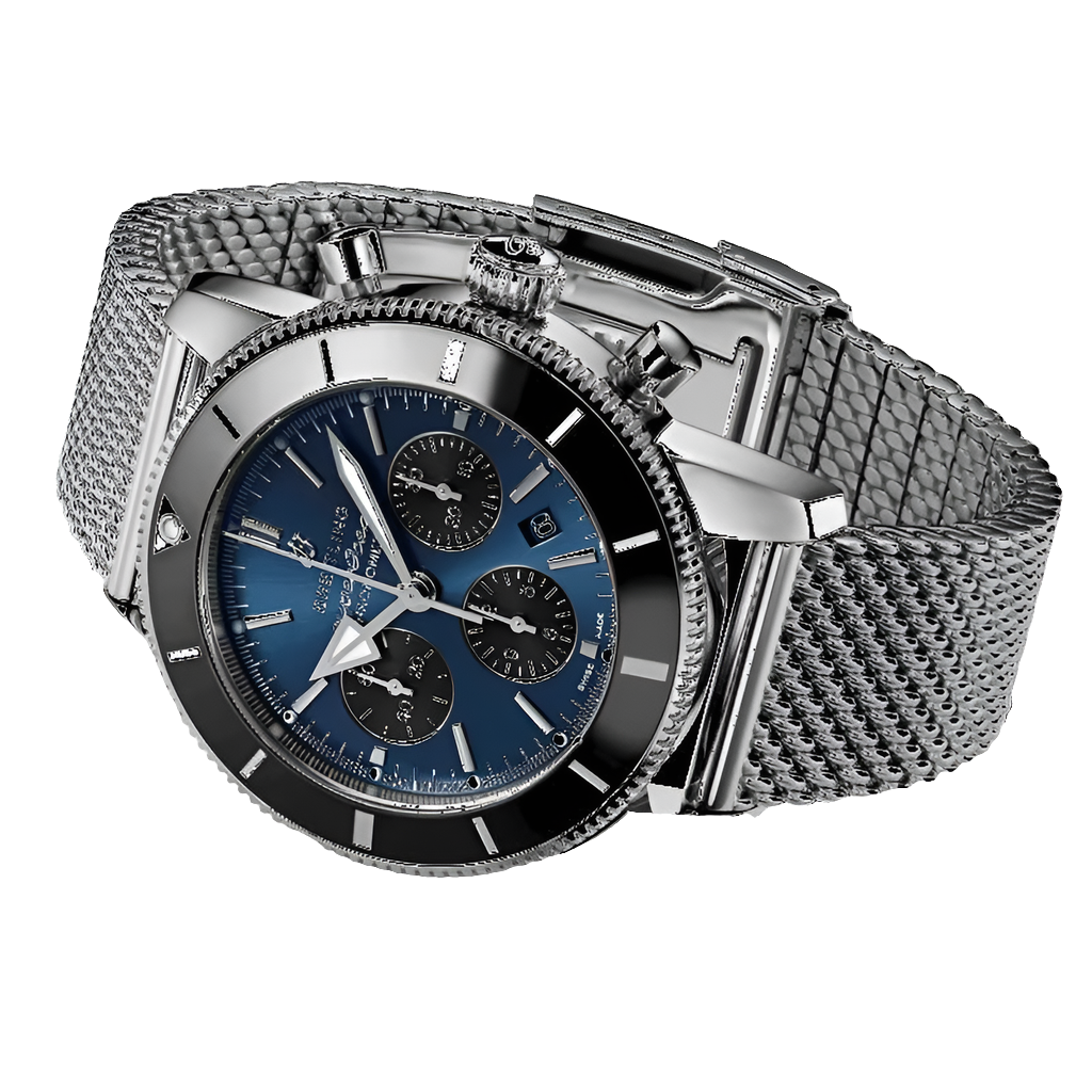 Breïtling Superocean Heritage B01 Chronograph Blackeye blue