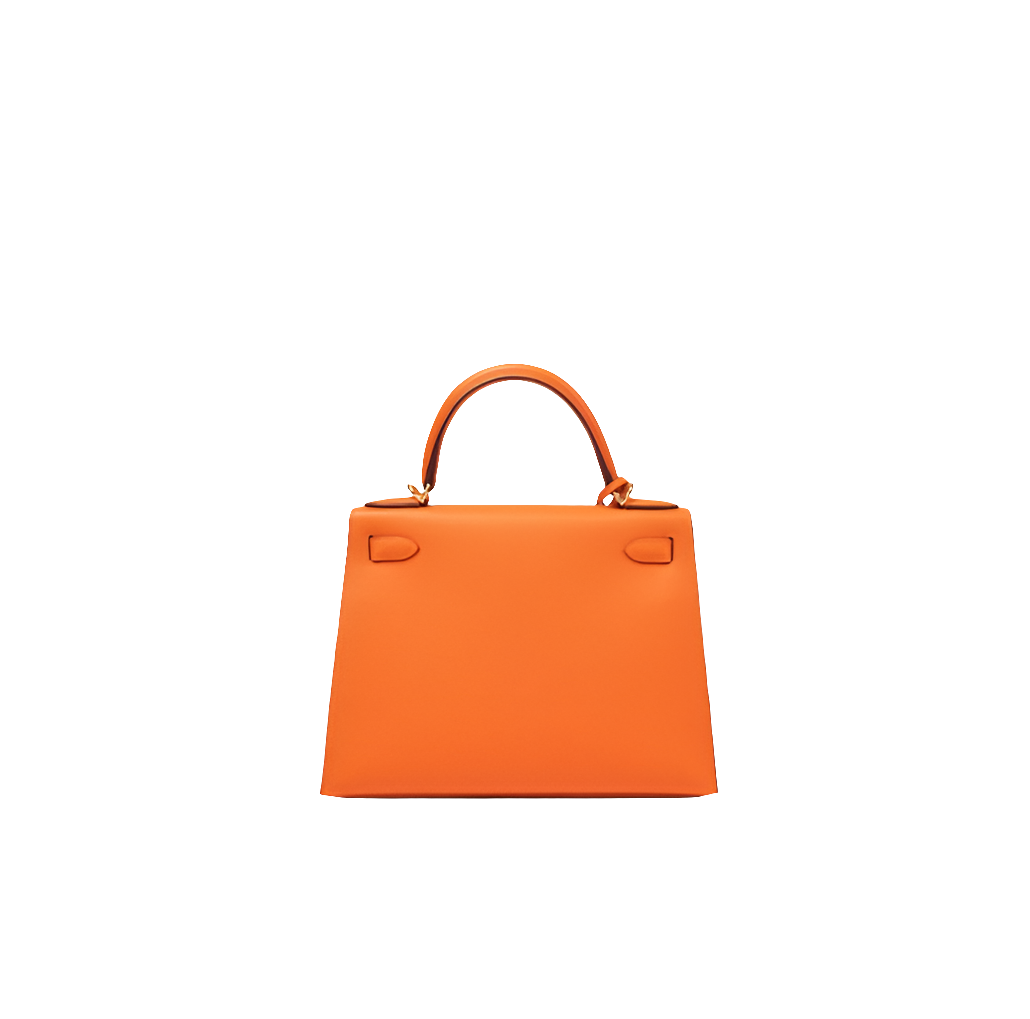 HRMS
Orange Epsom Kelly 28 Sellier Gold Hardware, 2023
