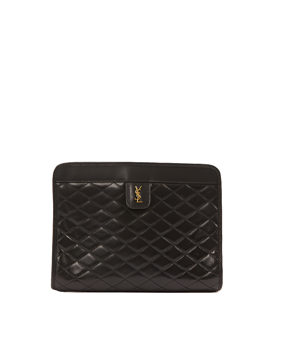S@int L@urent
Black Quilted Logo Victoire Shoulder Bag