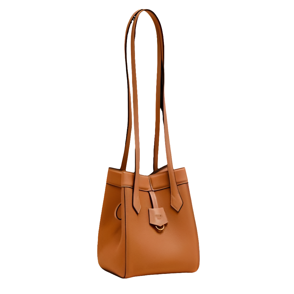 Fêndï Sac Origami Marron sac transformable