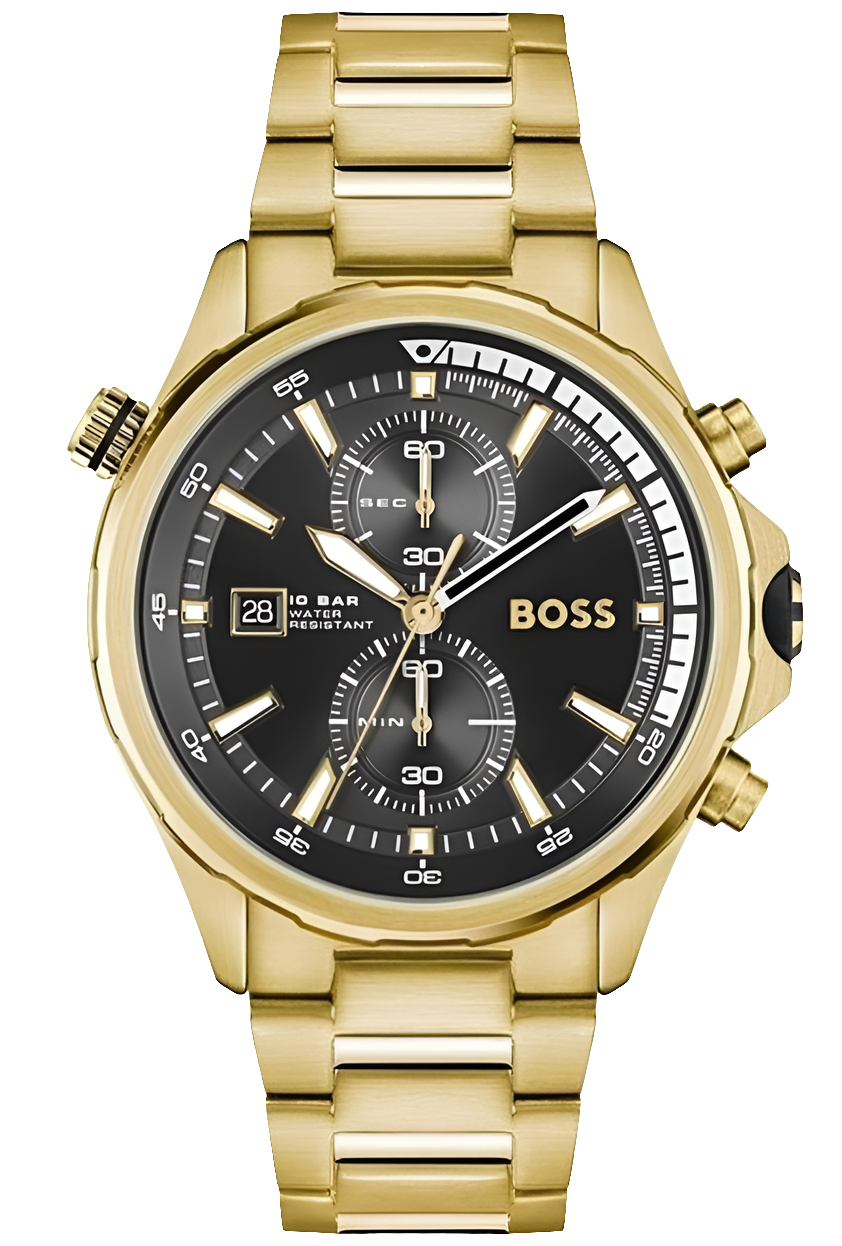 Montre Hugô Bôss Globetrotter Chronographe Pour Homme - 1513932