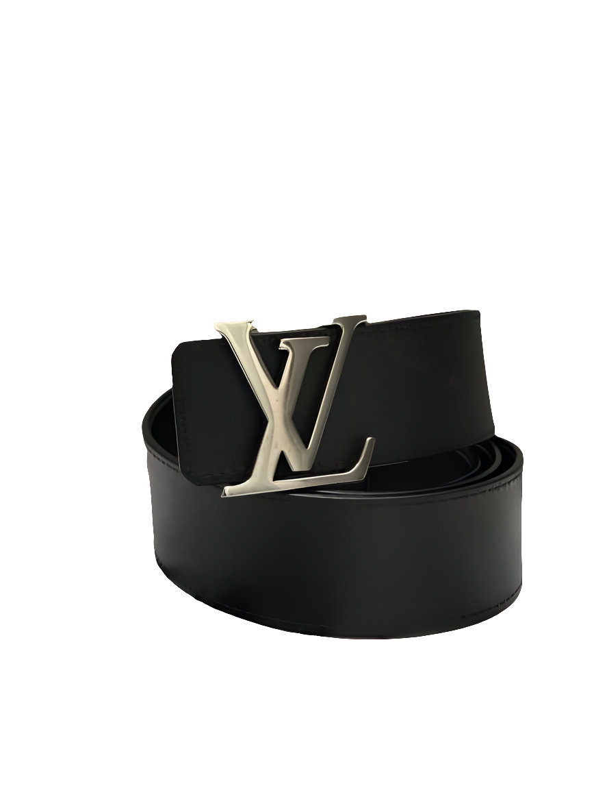 LV Initiales Leather Reversible Belt Black and Brown