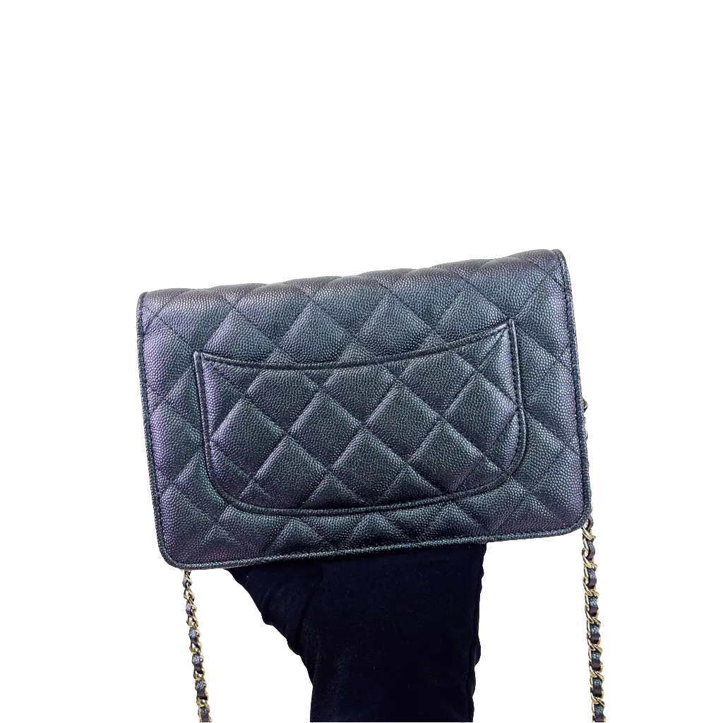 Ch@nel Sac bandoulière wallet on chain timeless/classique