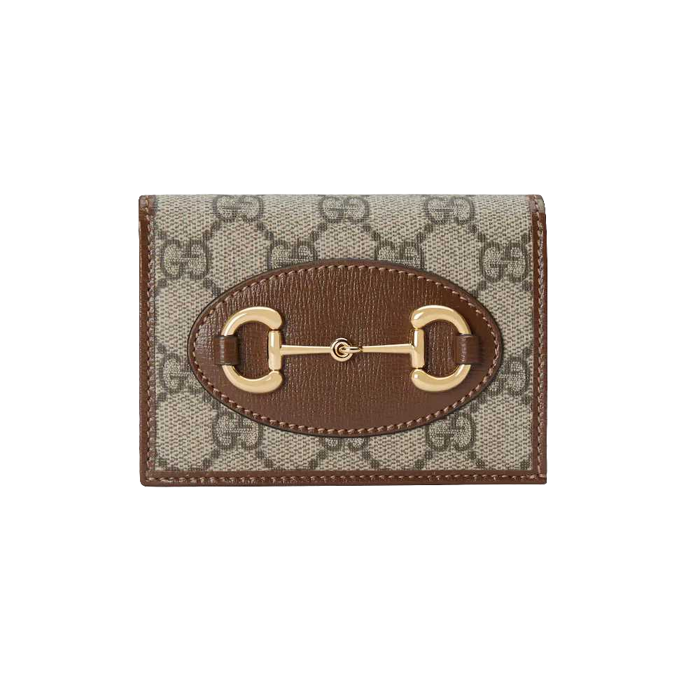 GG Portefeuille porte-cartes Gucci Horsebit 1955