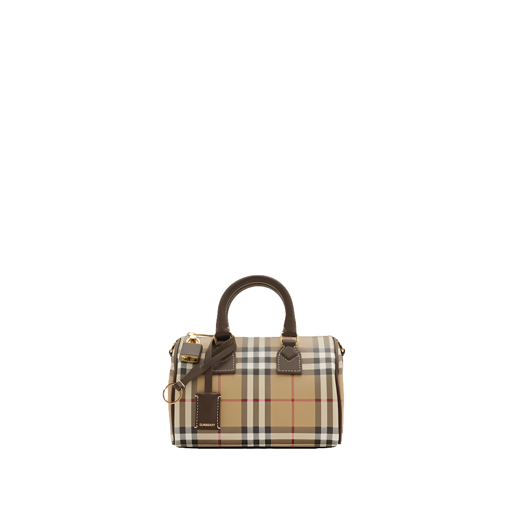 Bûrberrÿ Mini Check Bowling Bag