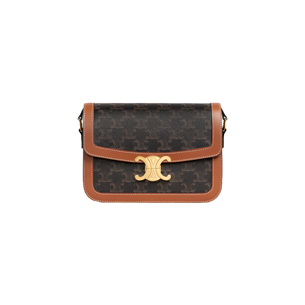 Cêlinë SAC TRIOMPHE CLASSIQUE Toile Triomphe et Veau