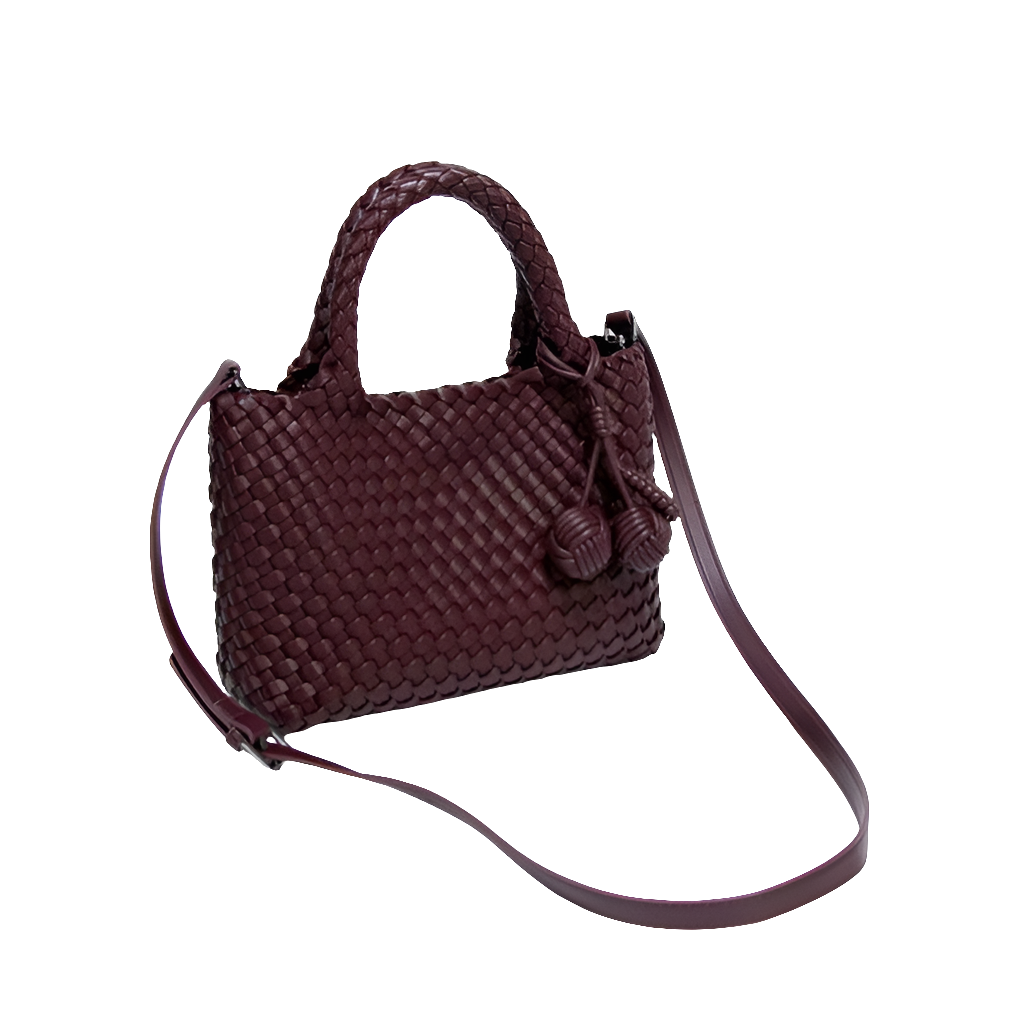 Sac Petit Hobo Bordeaux
