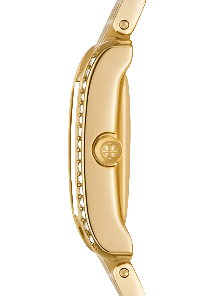 Tory Bûrch
Mini Eleanor Quartz Stainless Steel Watch, 19 x 28mm