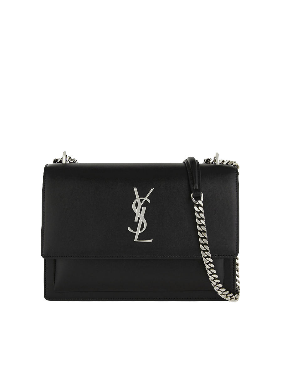 s@int laurent sunset medium cross-body bag black