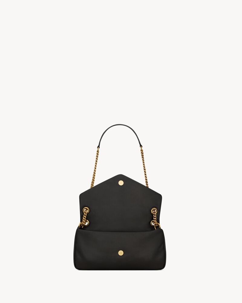 YSL CALYPSO SMALL D'AGNEAU PLONGÉ
BLACK