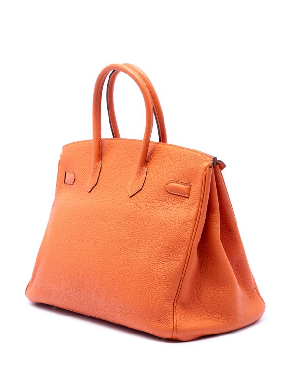 HRMS BIRKIN 35 LEATHER HANDBAG
