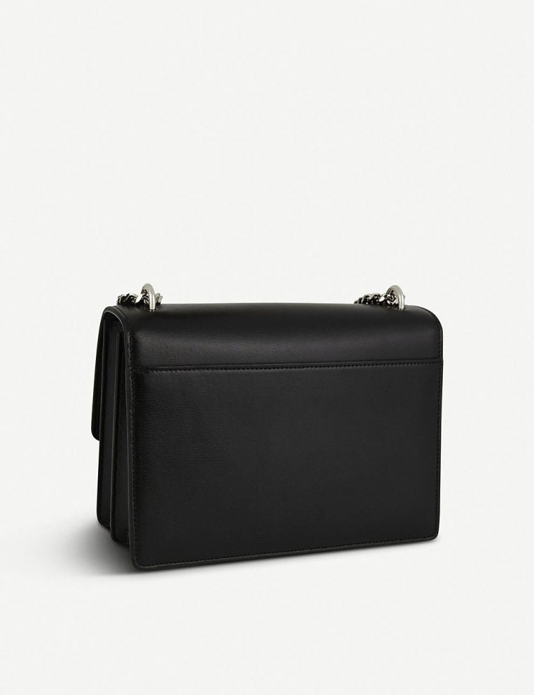 s@int laurent sunset medium cross-body bag black