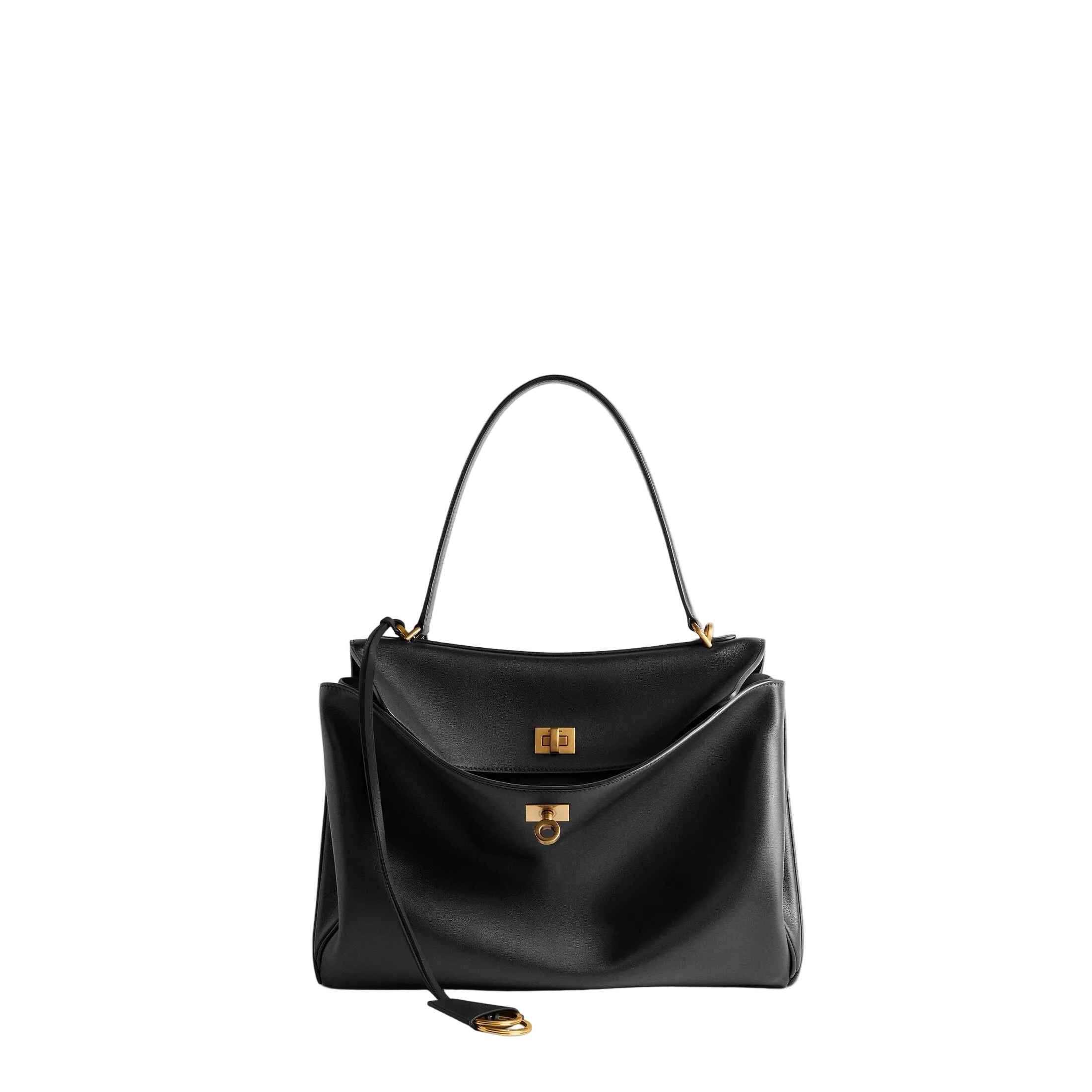 Bâlencïagâ Sac À Main Rodeo Moyen pour Femme en Noir
