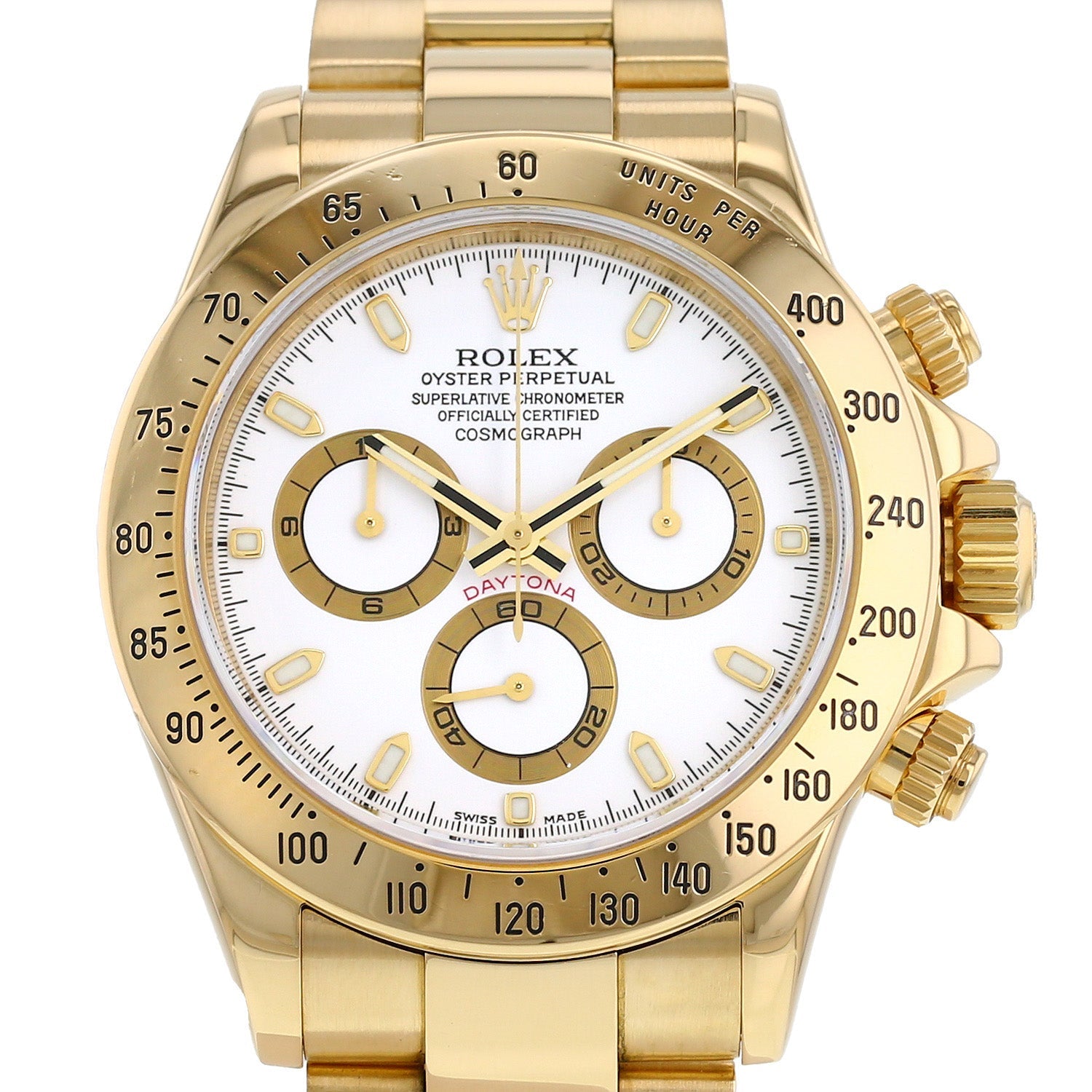 Rolex daytona Gold