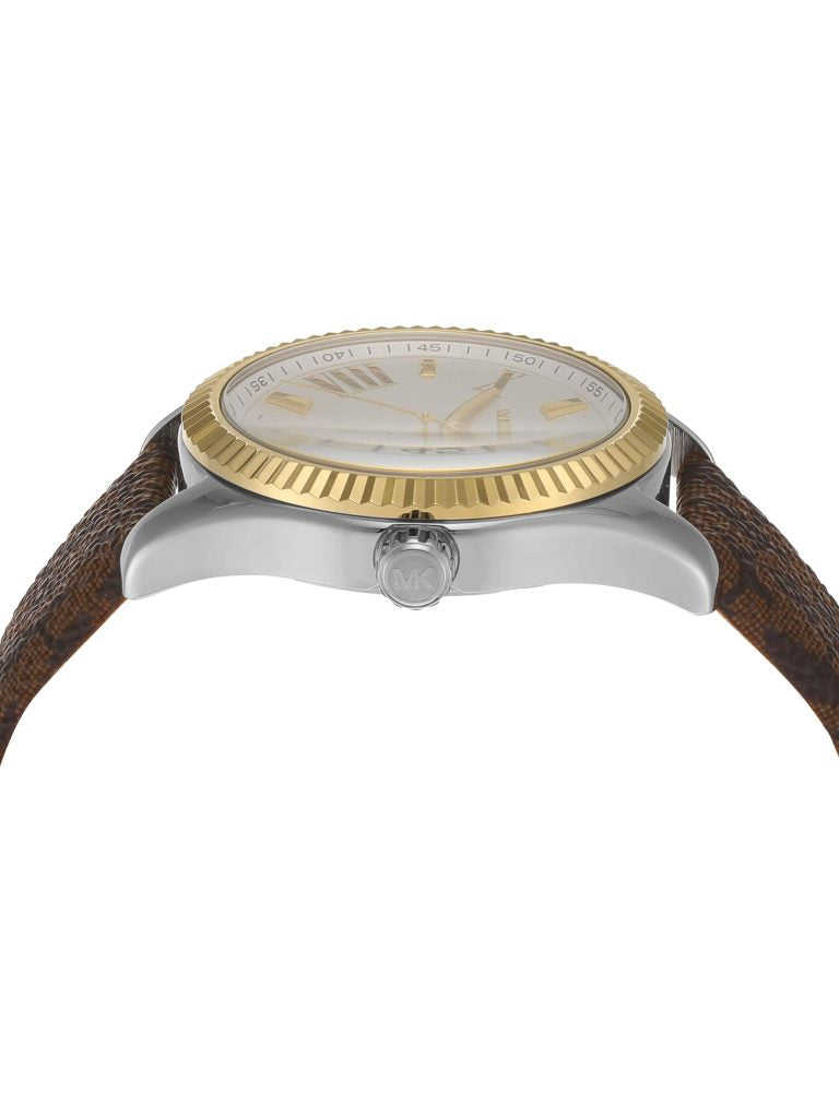 Michael Kors Montre Lexington bicolore avec logo signature