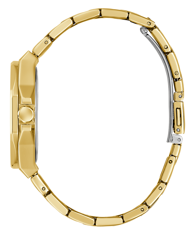 Montre GUESS pour femme, ton doré, avec date 34 mm