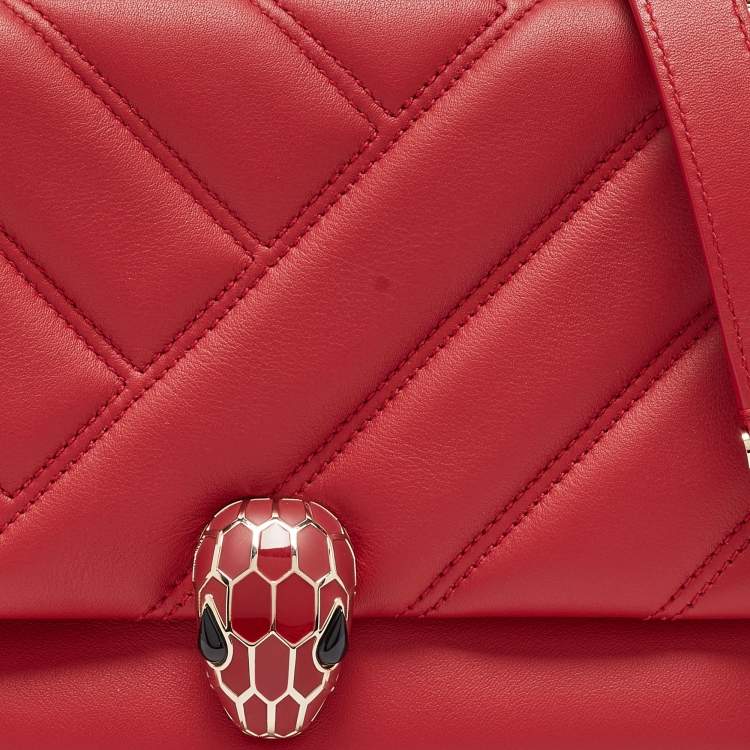 Bvlgari Sac bandoulière Serpenti Cabochon petit modèle