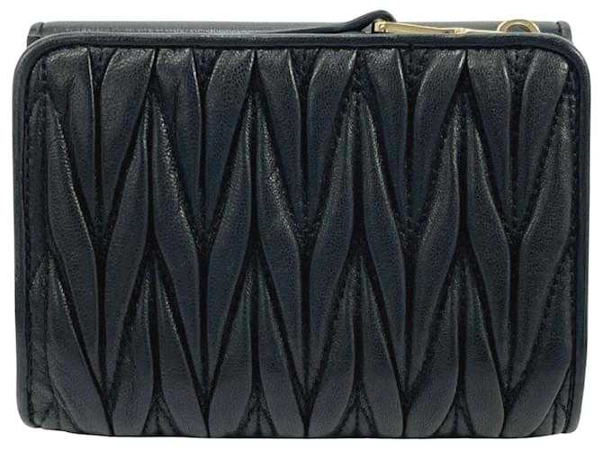 MIÛ MIÜ Matelassé Noir