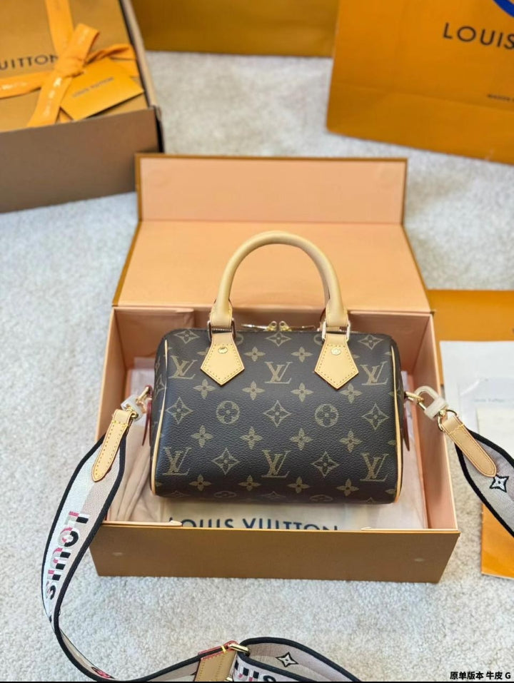 Sac Speedy Bandoulière 20 en cuir