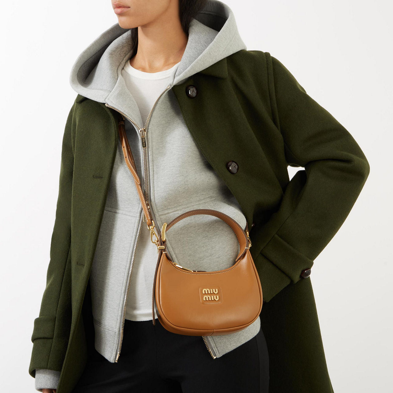 MIÛ MIÜ Sac bandoulière souple