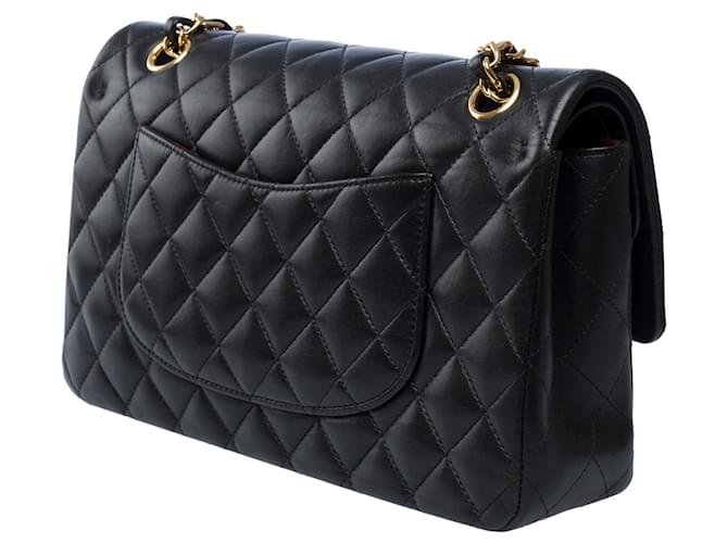 Sac CH@NEL Timeless/Classique en Cuir Noir - 102017