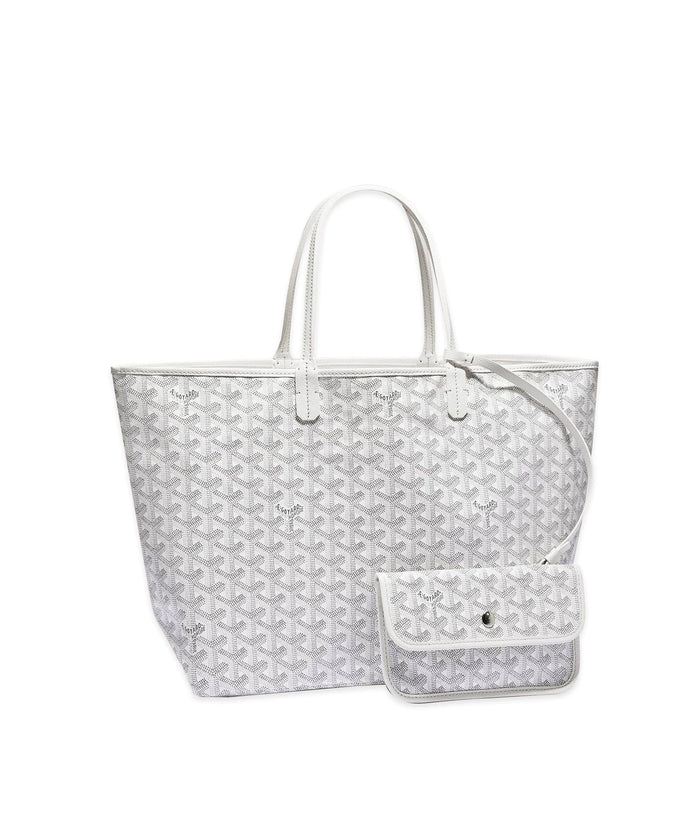 Gôyard White Saint Louis PM Tote RJC1232