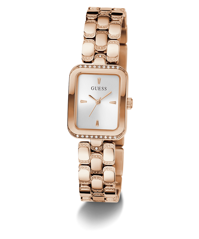 Montre analogique GUESS pour femme, couleur or rose